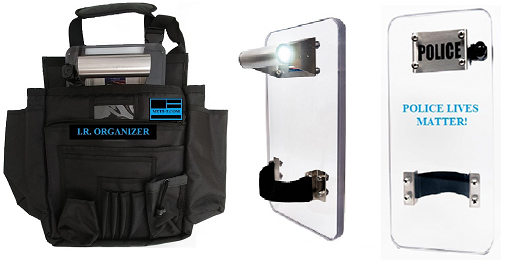 Mobile Ballistic Shield  Protection Against Active Shooters
